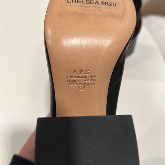 APC Dorothée Leather Boots (NEVER USED) - Picture 3 of 5